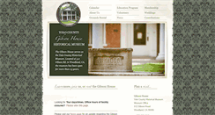 Desktop Screenshot of gibsonhouse.org